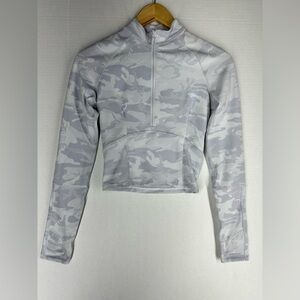Lululemon Athletica Light Gray Camo Hoodie